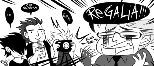 rolosart:  I’m playing at FFXV and imperial stole my car! BASTARD!!!
