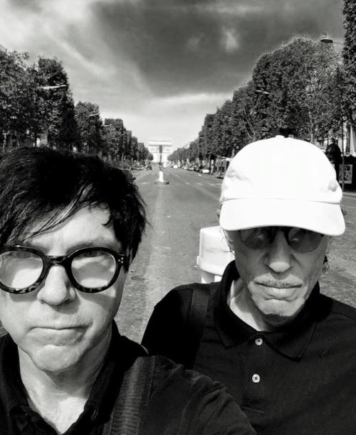 oskjane: “Russell and Ron and the Arc de Triomphe. “Aug. 31, 2015 