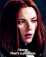 tonystarking:Turns out Agent Romanoff isn’t comfortable with everything (x).