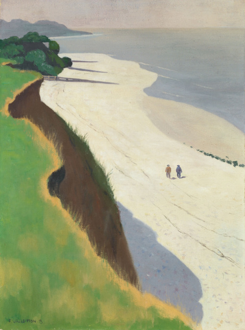 Félix Vallotton, La Grève Blanche, Vasouy  – The white beach at Vasouy, 1913. Oil on canvas. Private