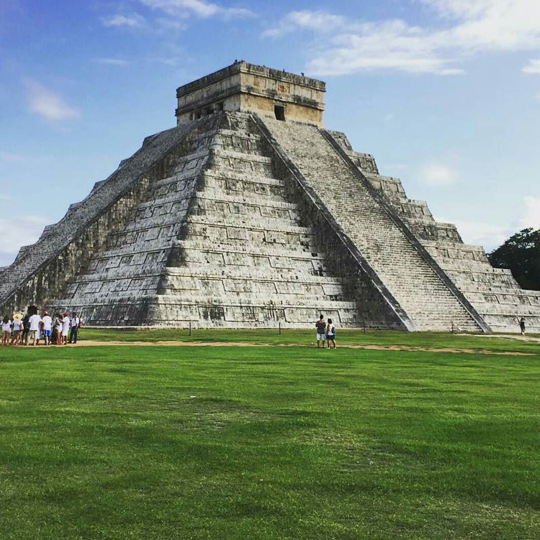 Touring Chichen Itza today! Did you know that Chichen Itza was one of the largest