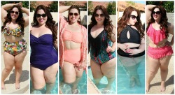 ravingsbyrae:Plus Size Swimwear LookBook