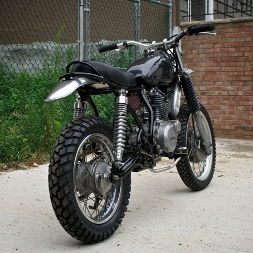 Sex caferacerpasion:  Yamaha SR250 Scrambler pictures