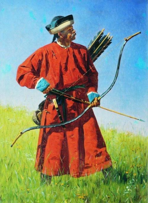 artist-vereshchagin:Bukhara soldiers (Sarbaz), 1873, Vasily Vereshchaginwww.wikiart.org/en/v