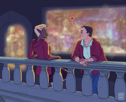 domirine:ya girl is doing a comic and likes this panel very much, so here’s a sneak peek! some lup and barry luv