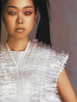 Porn Pics 2001hz:Mariko Mori for Vogue Italia Magazine