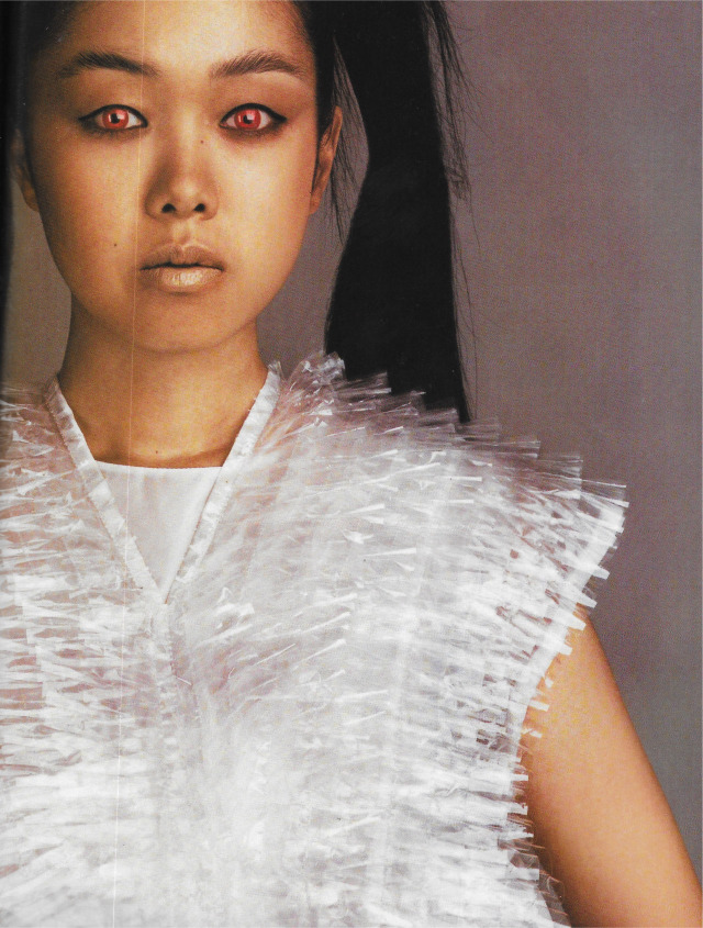 2001hz:Mariko Mori for Vogue Italia Magazine porn pictures