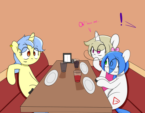 askviewingpleasure:She kinda just stayed like that for a few minutes, but she’s fine.xD Attention fetish? >w>