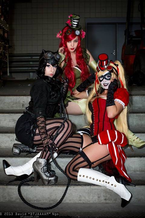 xxgeekpr0nxx:  Jessica Nigri as Steampunk Harley? Yes, please! Monika Lee as Steampunk