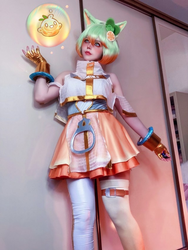 Ahri soda pop 🍊 - @alexy_sky_