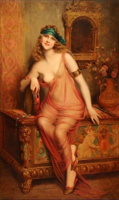 Sex BailarinaFrançois Martin-Kavel (French，1861–1931）National pictures