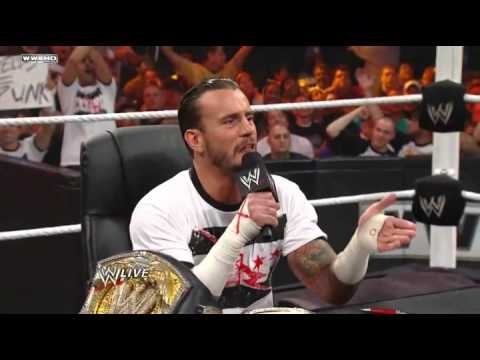 CM PUNK VOICE OF THE VOICELESS!