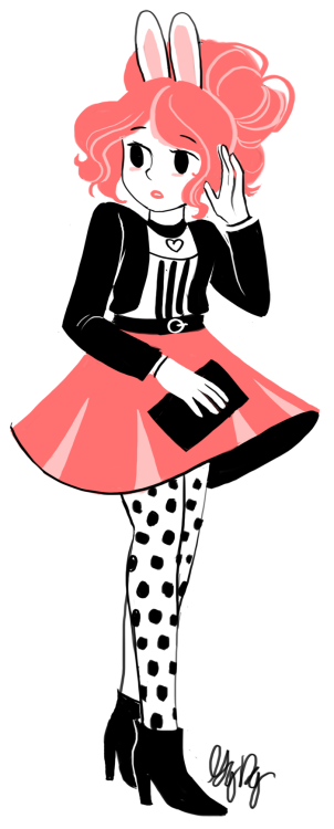 gigidigi: Princess Parfait again. 23(ish) days left on the Cucumber Quest Kickstarter!