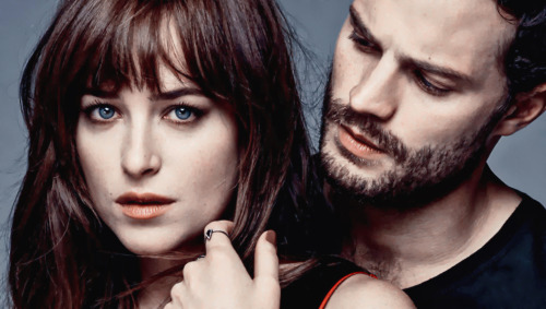 XXX fiftyshades0f-grey:Jamie and Dakota Glamour photo