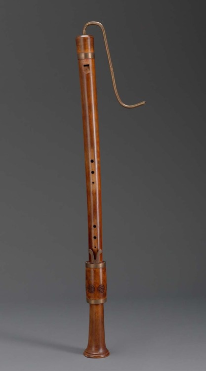 Bass Recorder, ca. late 1800sattr. Francis William Galpin (England)- Materials: Body: Walnut • 