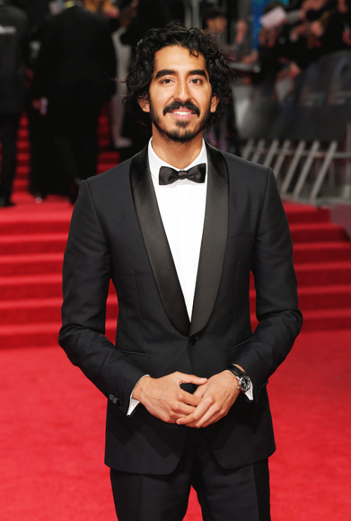 Dev Patel attends the 70th EE British Academy Film Awards at Royal Albert Hall on February 12, 2017 