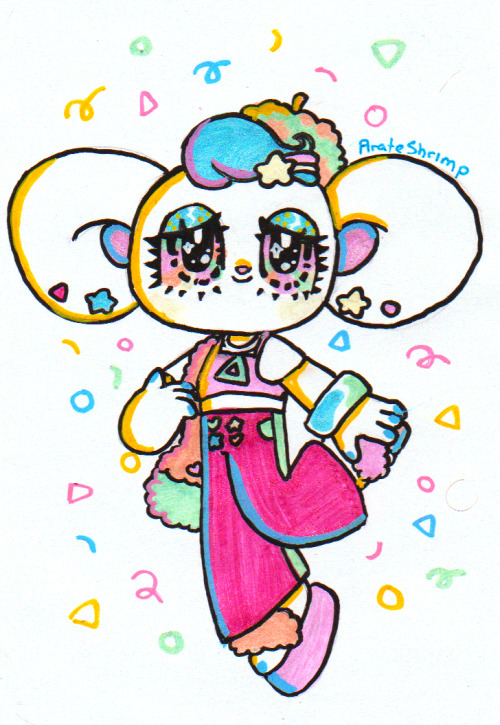  I was playing around with markers earlier + I drew Melo from PeroPero Sparkles again !!