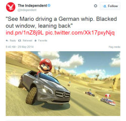 ruinedchildhood:  In Mario Kart 8 you can