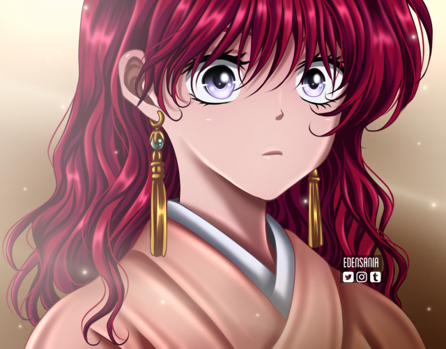 edensania:Queen ❤️ •Akatsuki No Yona (232)•Colored By Me