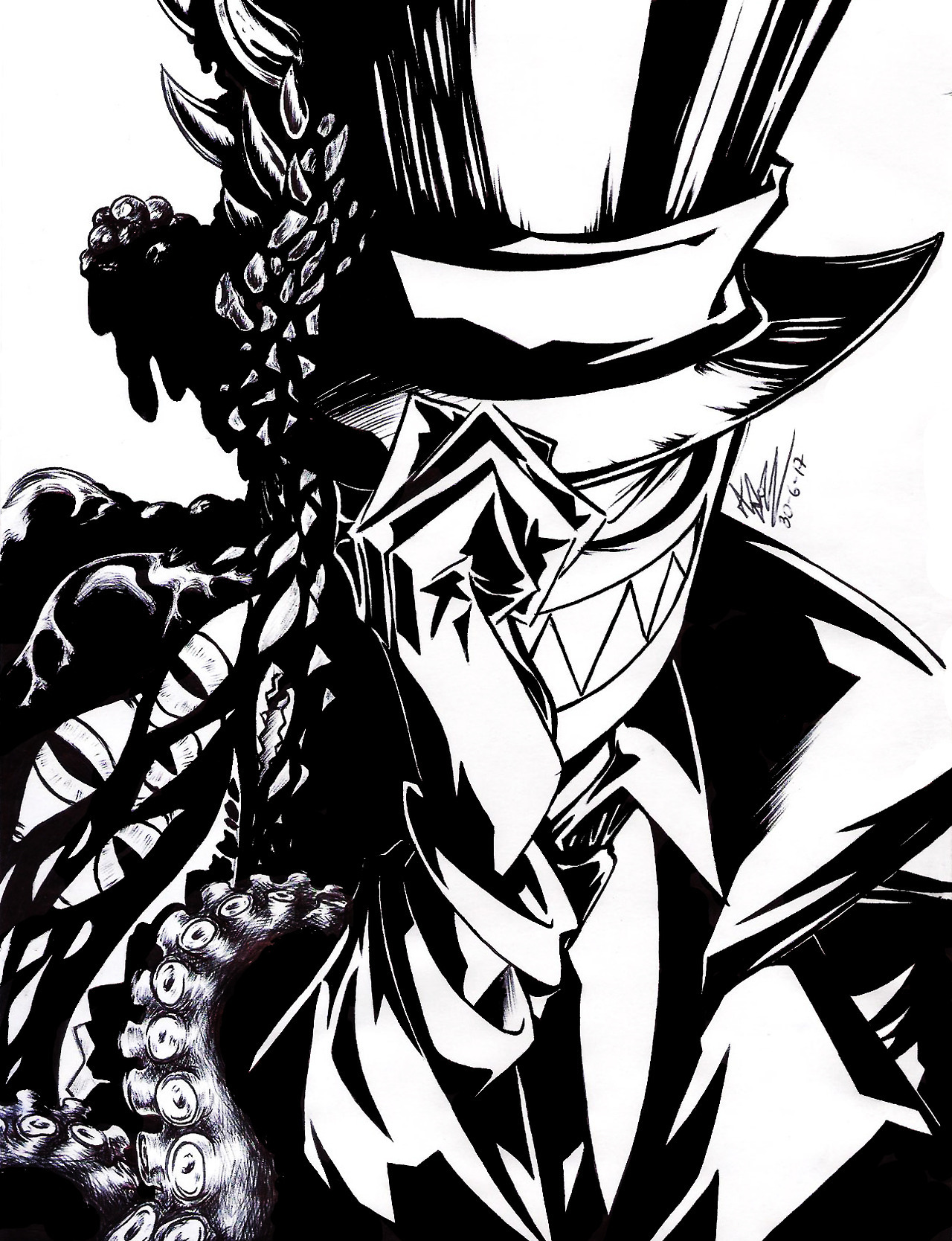 myartsolo:  I have taken all day of today coloring the lineart …. and to be honest