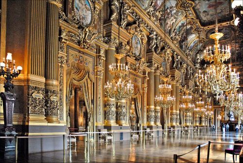 castlesandmedievals: The Palais Garnier (pronounced: [palɛ ɡaʁnje] French (help·info)) is a 1,979-