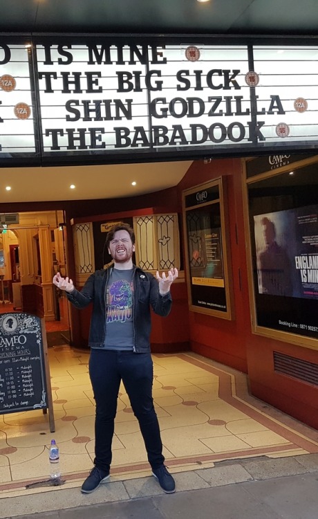It&rsquo;s me at the Cameo Cinema in Edinburgh for Shin Godzilla!