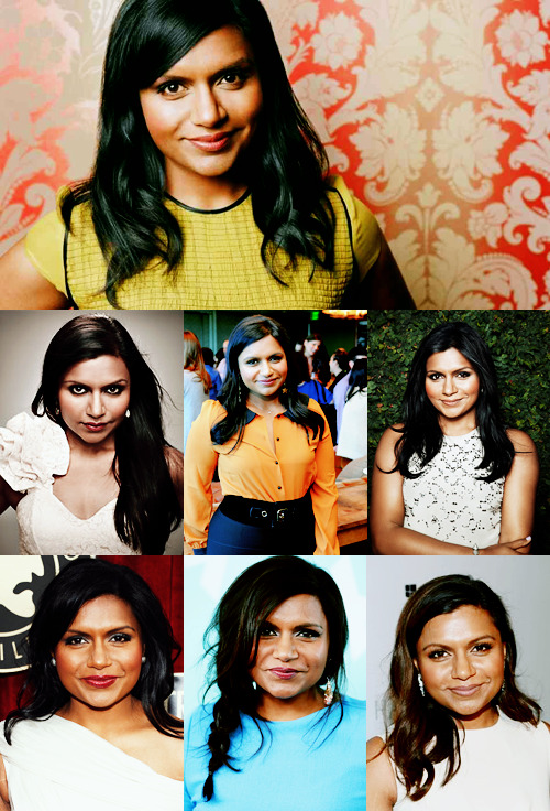 glossywhit:  favorite ladies: mindy kaling “I regard romantic comedies as a subgenre of sci-fi, in which the world operates according to different rules than my regular human world.” 