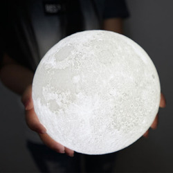 daddy-and-his-princess-13: smalllilkitten:   gingerbooknerdhufflepuff:   flower-whisper:  One of a Kind Life Like Enchanting Lunar Moon Light Lamp! Soft Light to give off the Moonlight Vibe for the surrounding area! Make someone’s Day with with one