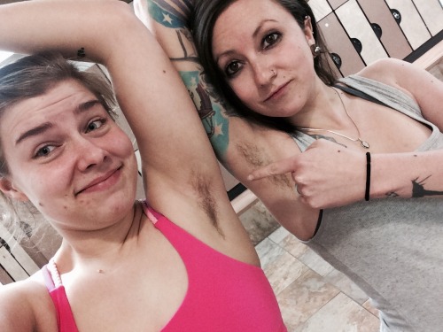 happyandfreejustbeingme: Fact: friends who grow their armpit hair out together stay together.