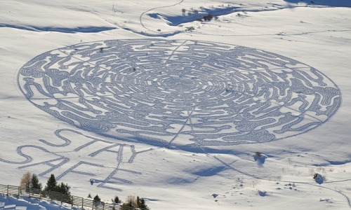 Sex crossconnectmag:  Magnificent Geometric Snow pictures