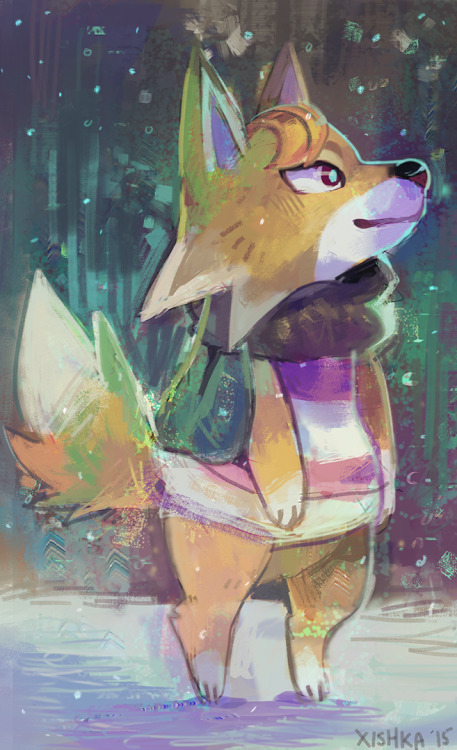 xishka:  Chief from Animal Crossing! Haven’t felt in the groove lately