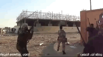 dirtyasianbidness:  celer-et-audax:  An Insurgent takes an RPG backblast to the face.