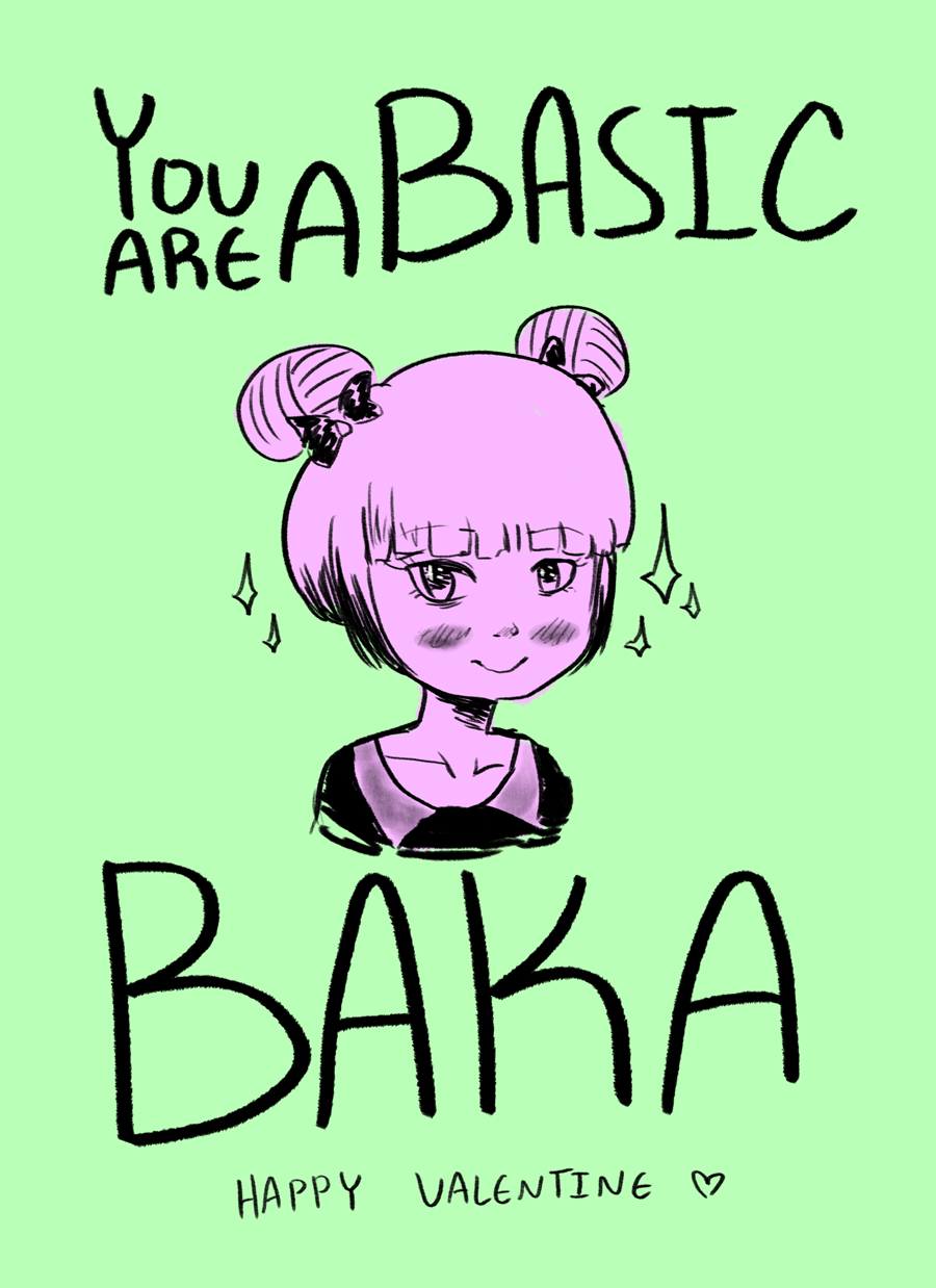 byronb:  I made some more uguu soo-goy Valentine’s Day cards so you can tell the