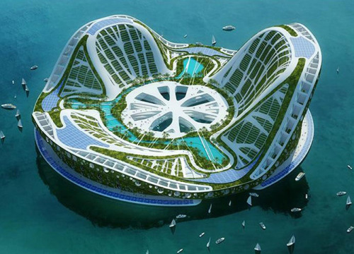 wildcat2030:Floating cities – in picturesAs rising sea levels threaten low-lying nations around 