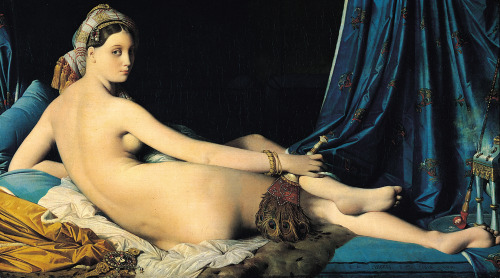 deadpaint: Jean-Auguste-Dominique Ingres, Grande Odalisque (1814)