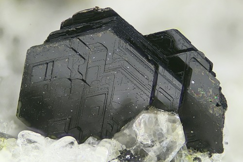 underthescopeminerals:Biotite Locality:In den Dellen quarries, Niedermendig, Mendig, Laach lake volc