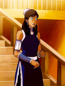 giffingkorra:  korra in her gala dressrequested by anon
