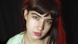 kittydoom:  Rebel girl, you are the queen of my world. Happy birthday, Kathleen Hanna. &lt;3 