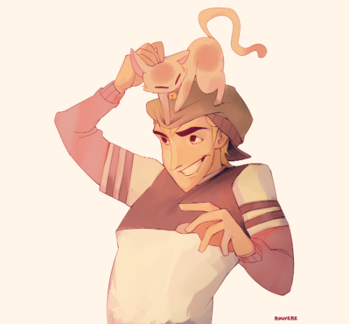 rouvere:Neil with a cat frend (even tho he ughs at them in that one ep..) 
