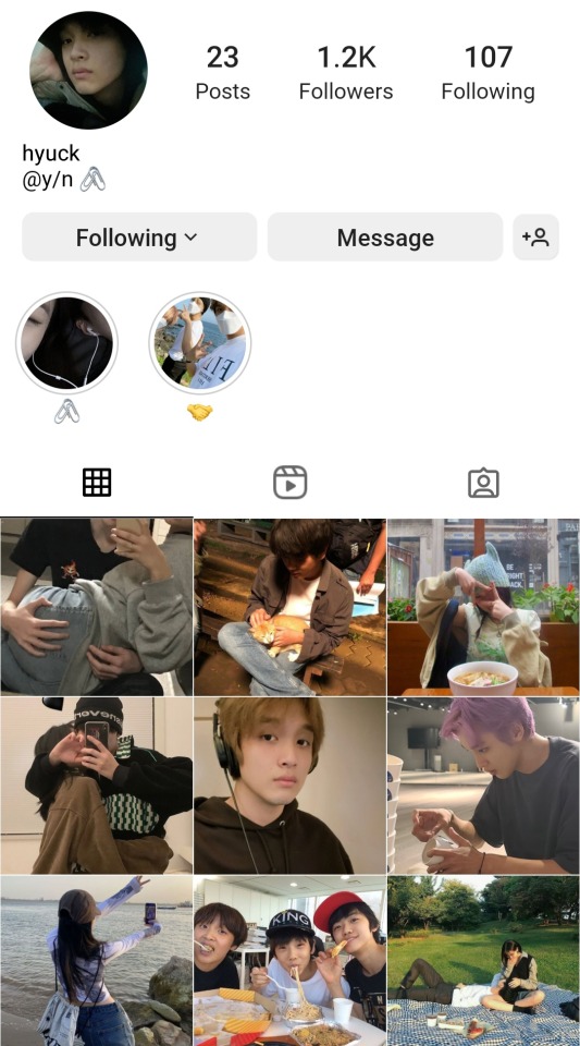 NCT DREAM AS YOUR BF / IG PROFILES