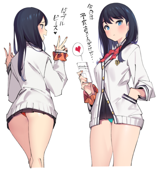 Porn Pics rikka-takarada:  Artist ||| Source