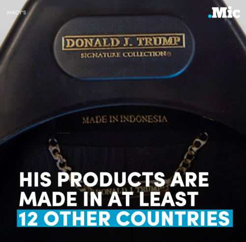 afunnyfeminist:   micdotcom:  Maybe Trump should start by taking his own advice (x)  Didn’t that email lady make an advertisement with this information, which was taken from an interview this moldy orange did with David Letterman? 