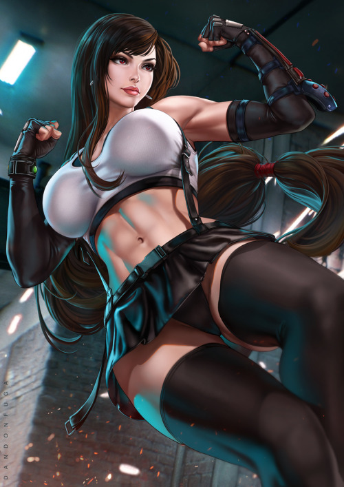 dalinscar:  Tifa by Dandon Fuga https://www.deviantart.com/dandonfuga