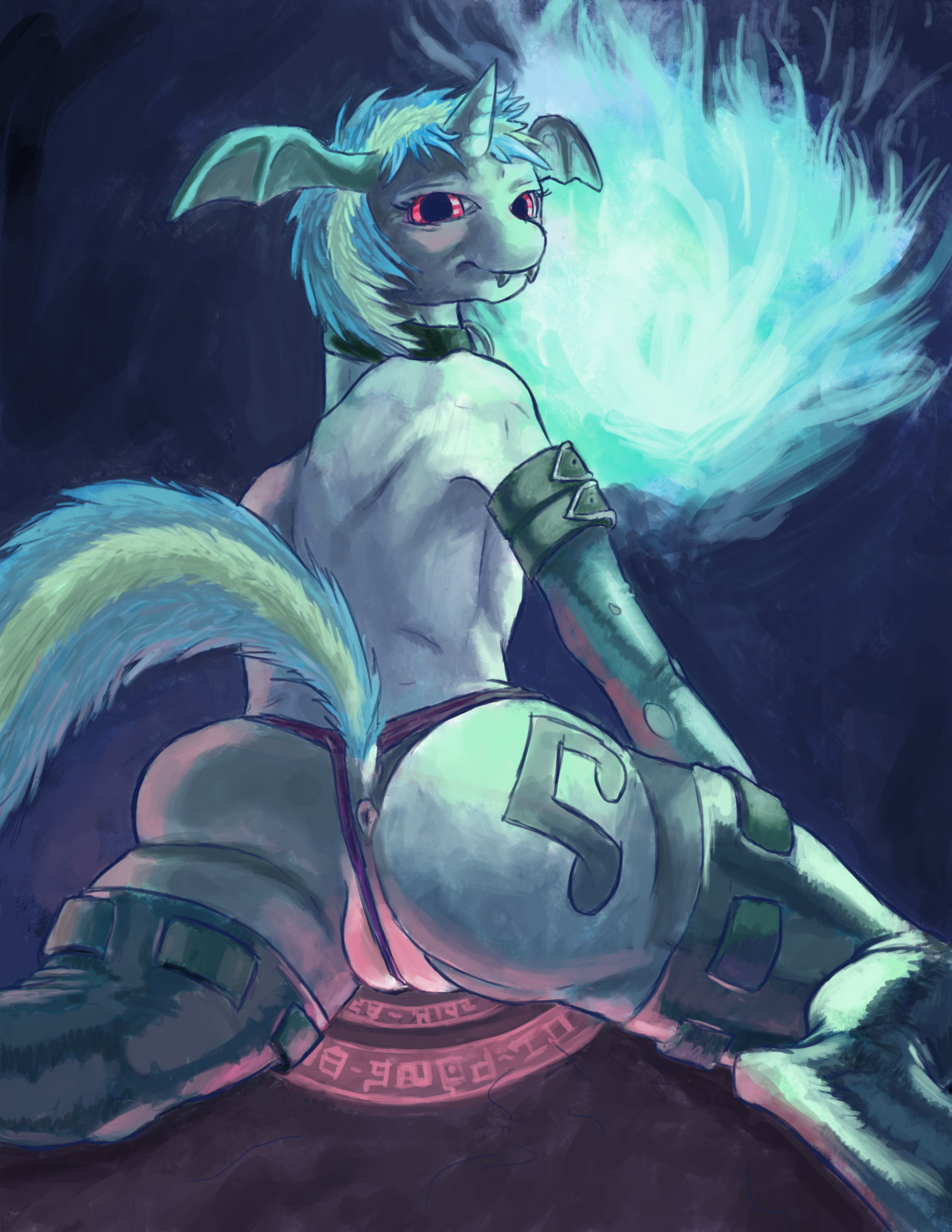 telltalefirebrand:  Single-layer painting for atthefrozenhorizonTook about 5-8 hours