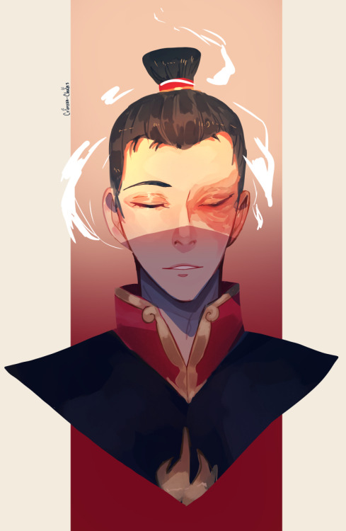 crimson-chains:Zuko hairstyles and sttuff! :DJust like painting this good dude ^^