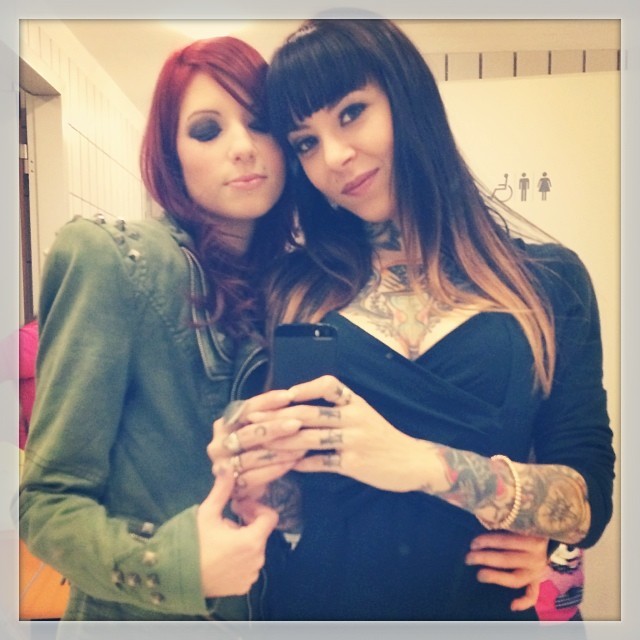 gogoblackwater:  Let me tell’ya ‘bout my best frieeeeeend @maia_elite #10yearsandcounting
