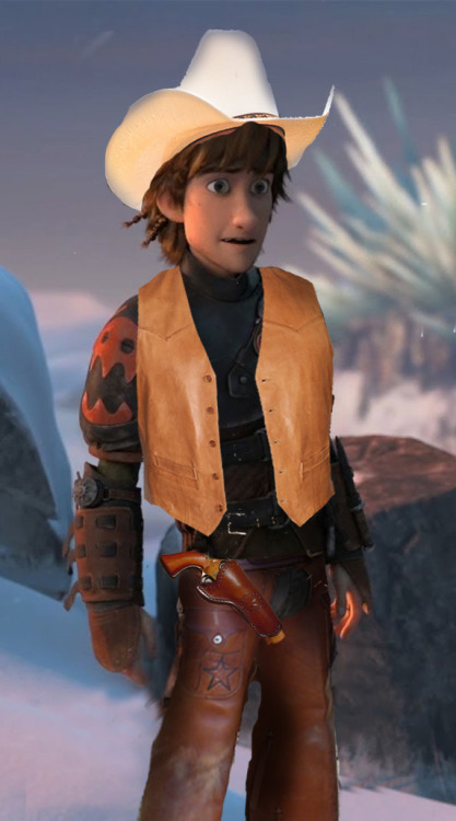 kingofthewilderwest:kingofthewilderwest:Hiccup King of the WilderwesternWe’re not talking about this