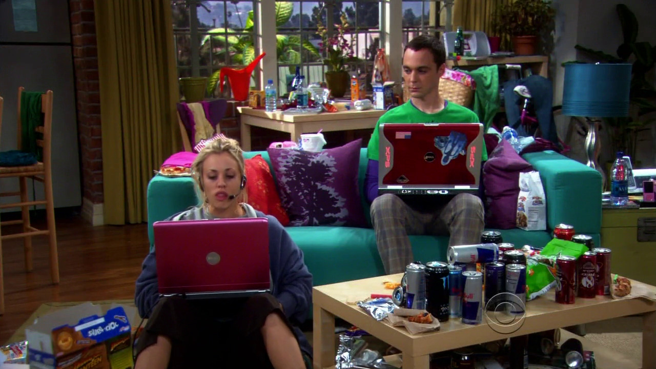 Favourite Kaley Cuoco scenario: she is has just been playing that online game for