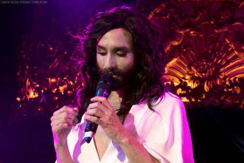 conchitacouldyounot:Conchita at the London Eurovision Party, 2 April 2017.Photos taken by me. Please