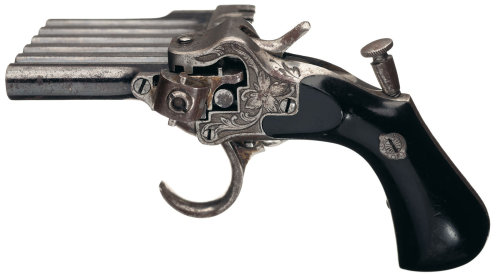 The Jarre Harmonic pistol,During the 1800’s there were many attempts to create pistols that co